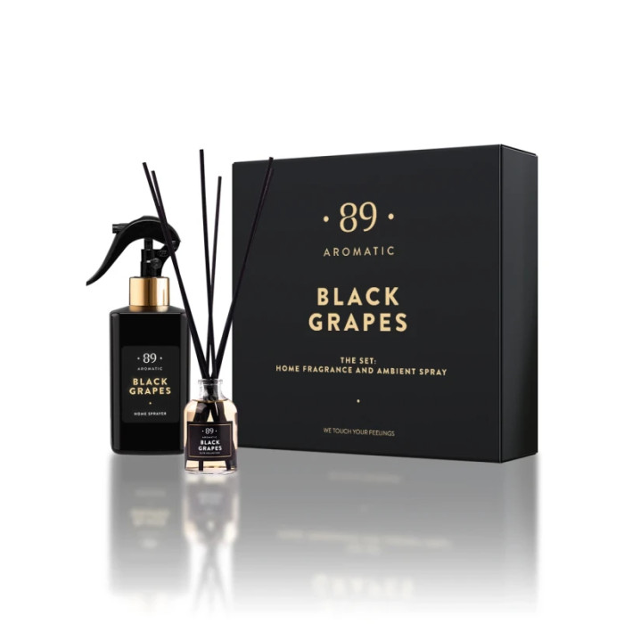 Conjunto de selección de aromas para el hogar BLACK GRAPES